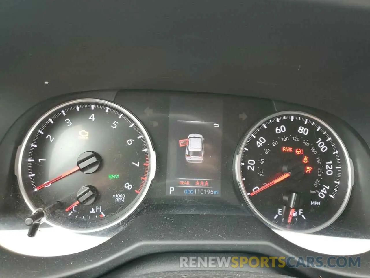 9 Фотография поврежденного автомобиля 2T3G1RFV5LC136533 TOYOTA RAV4 2020