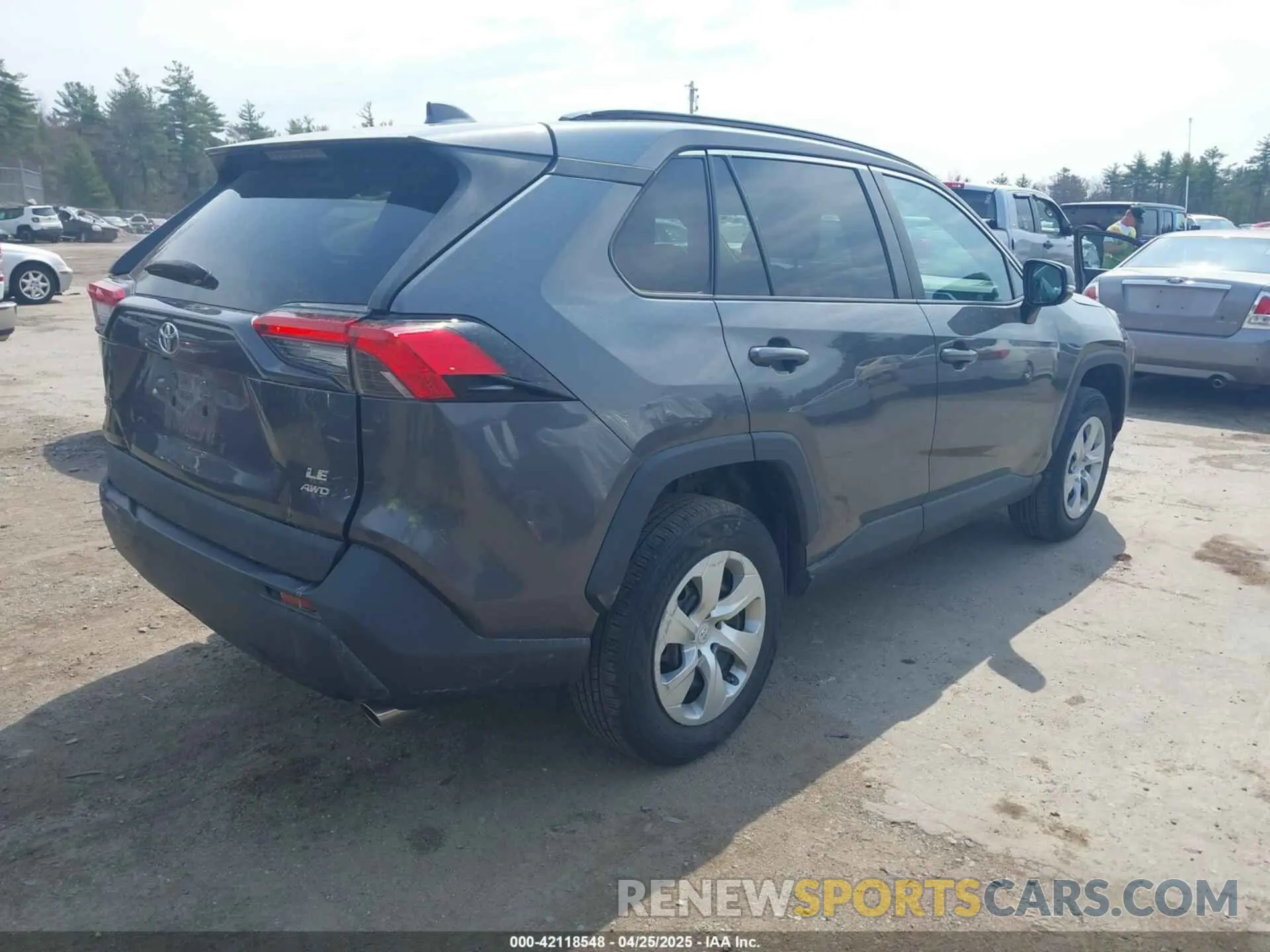 4 Фотография поврежденного автомобиля 2T3G1RFV6LC091022 TOYOTA RAV4 2020