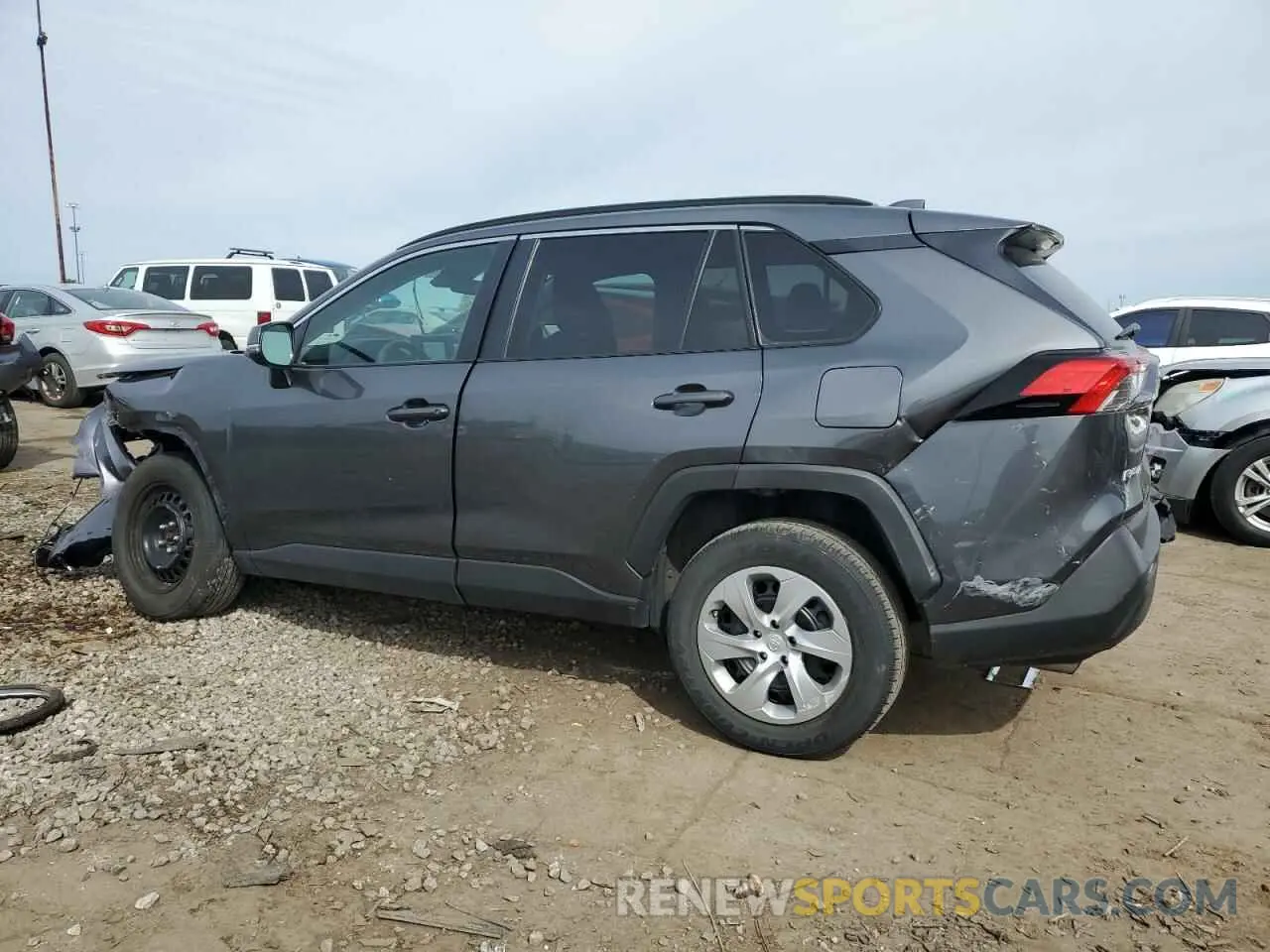 2 Photograph of a damaged car 2T3G1RFV8LC138034 TOYOTA RAV4 2020