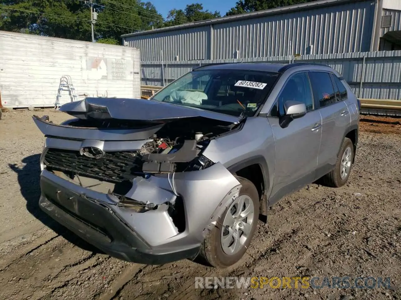 2 Фотография поврежденного автомобиля 2T3G1RFV9LC103292 TOYOTA RAV4 2020
