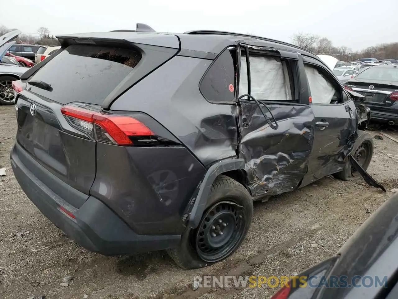 3 Фотография поврежденного автомобиля 2T3G1RFV9LW103856 TOYOTA RAV4 2020
