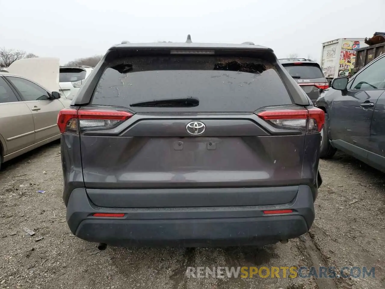 6 Фотография поврежденного автомобиля 2T3G1RFV9LW103856 TOYOTA RAV4 2020
