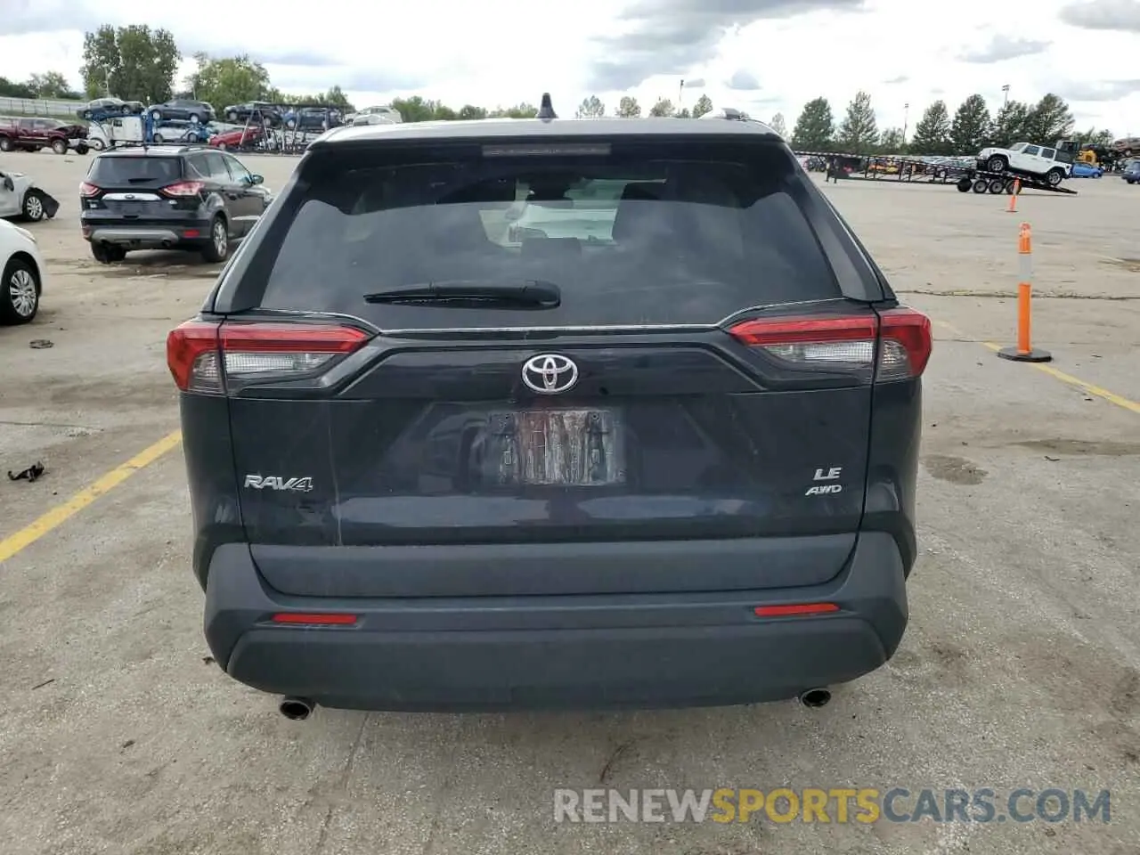 6 Фотография поврежденного автомобиля 2T3G1RFVXLW135117 TOYOTA RAV4 2020
