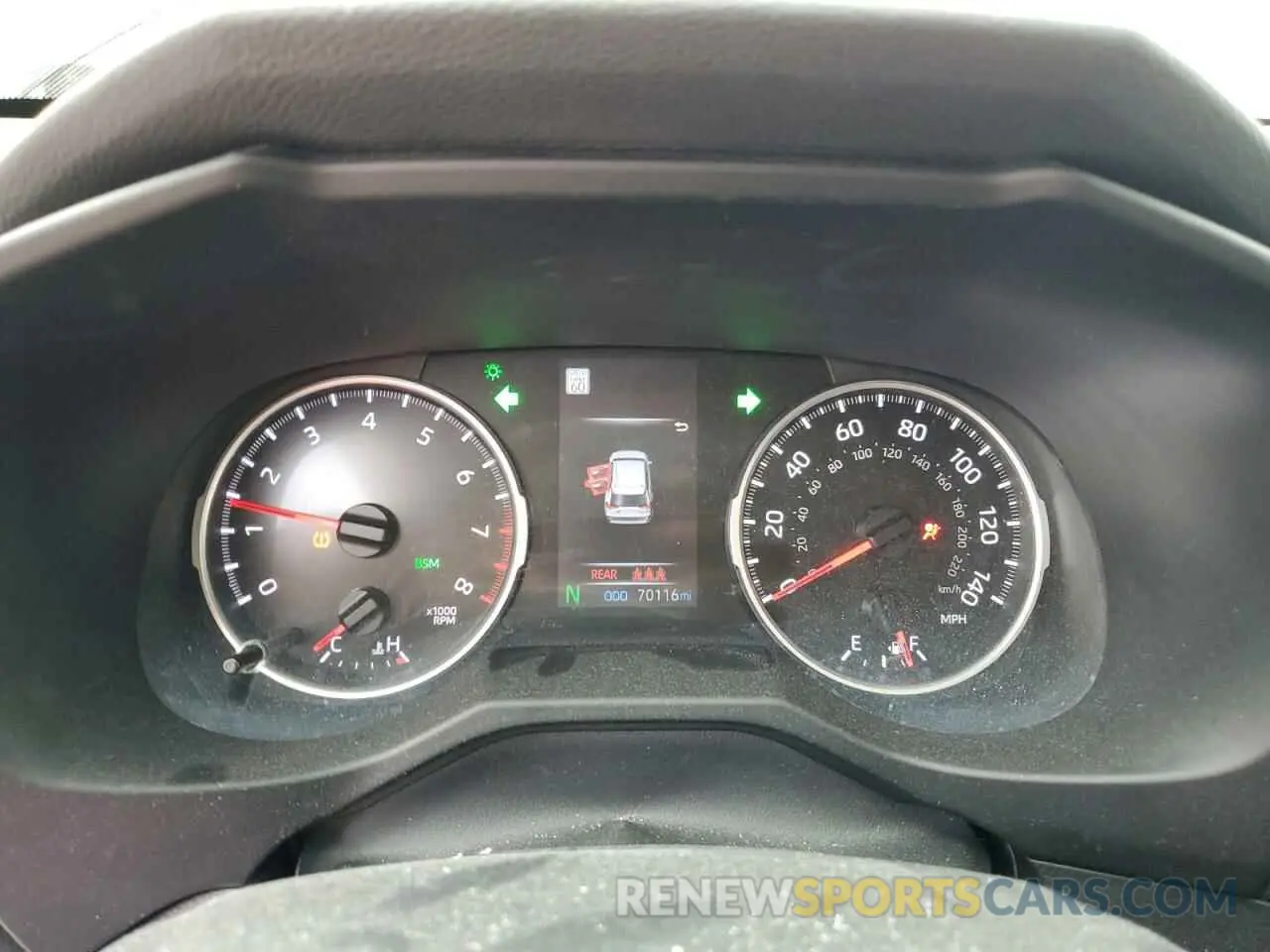 9 Фотография поврежденного автомобиля 2T3G1RFVXLW135117 TOYOTA RAV4 2020