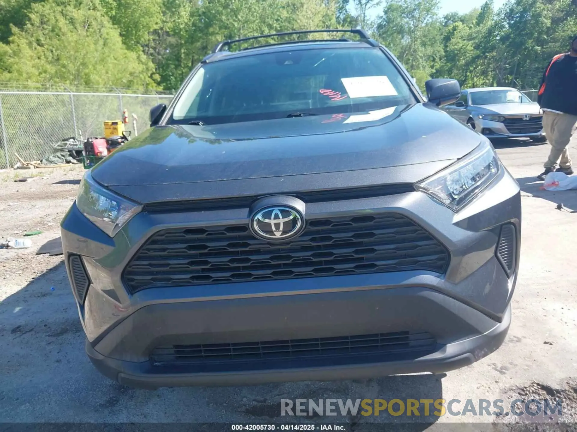 6 Фотография поврежденного автомобиля 2T3H1RFV0LC040474 TOYOTA RAV4 2020