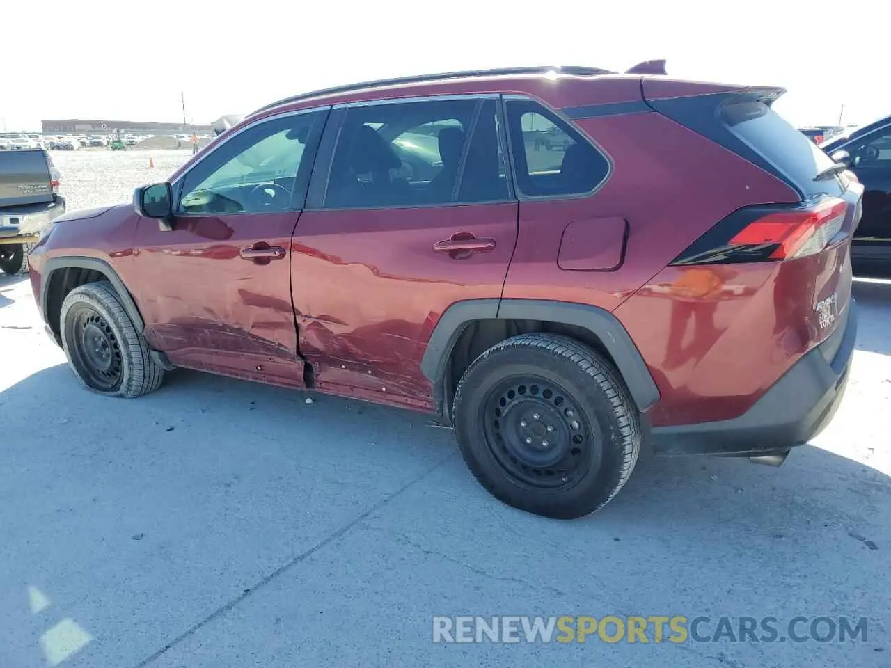 2 Photograph of a damaged car 2T3H1RFV0LC065889 TOYOTA RAV4 2020