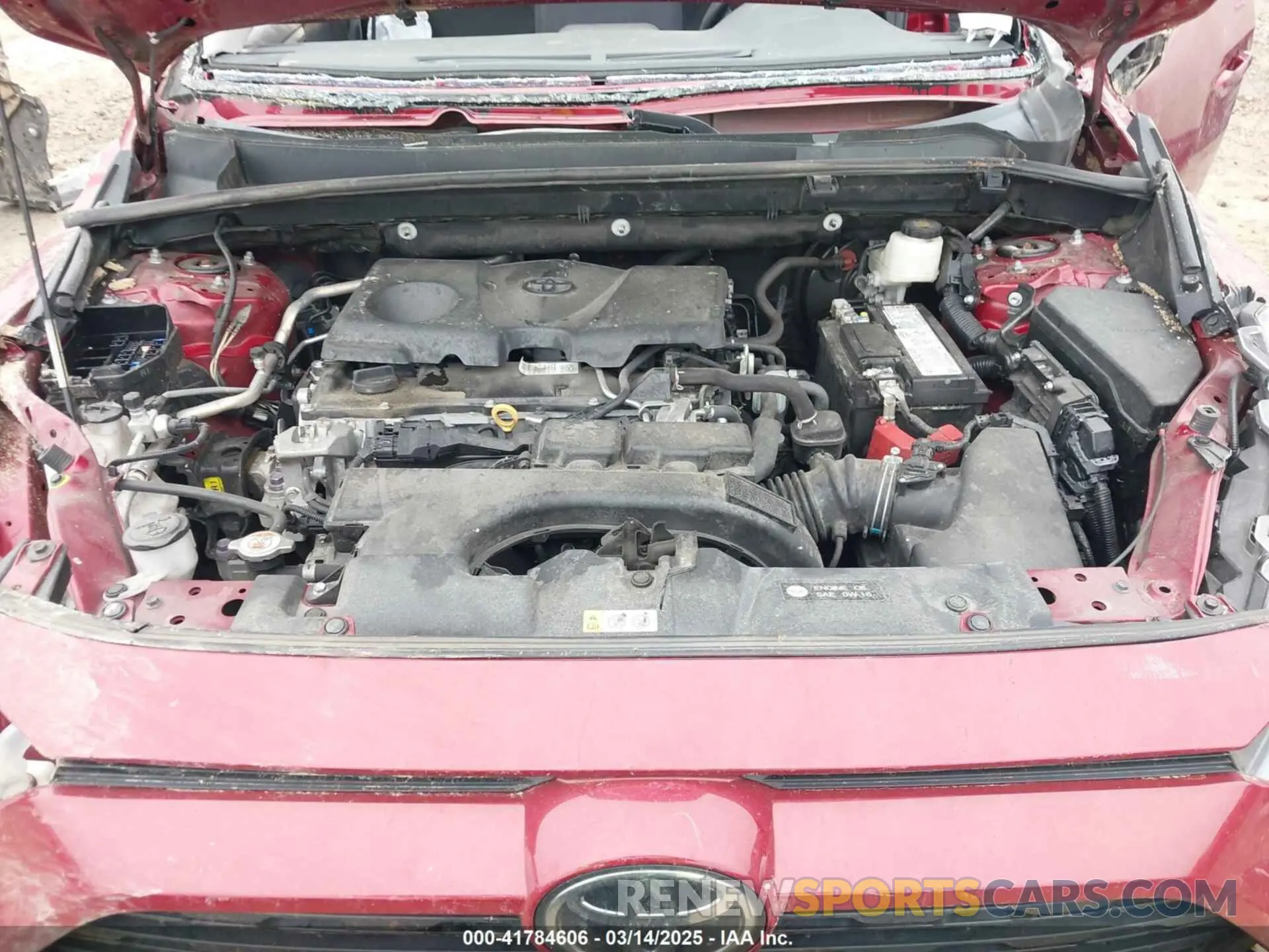 10 Фотография поврежденного автомобиля 2T3H1RFV0LC072860 TOYOTA RAV4 2020