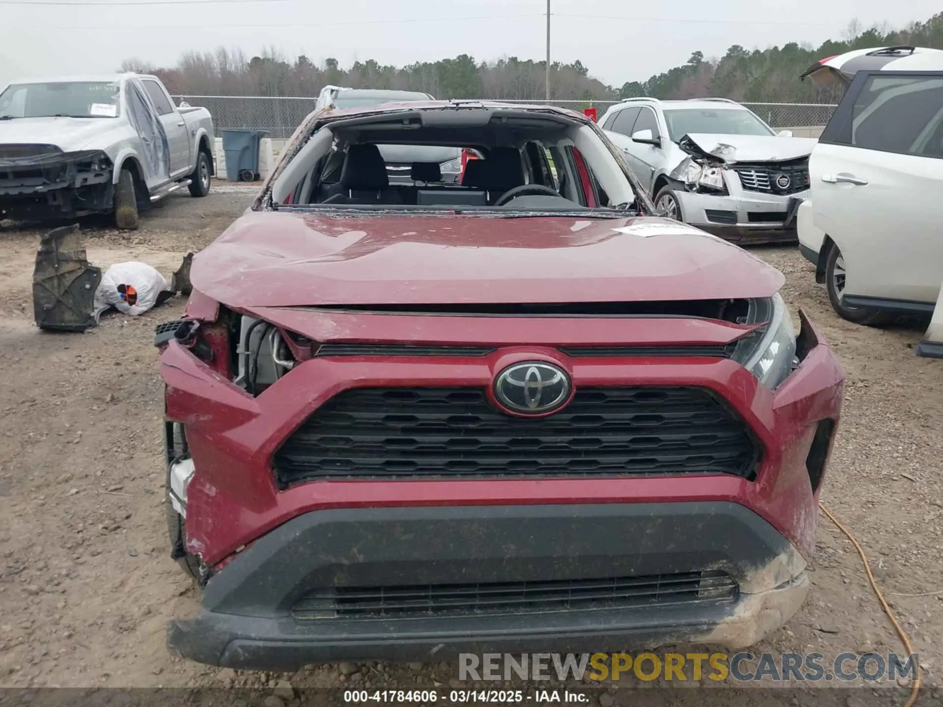 13 Фотография поврежденного автомобиля 2T3H1RFV0LC072860 TOYOTA RAV4 2020