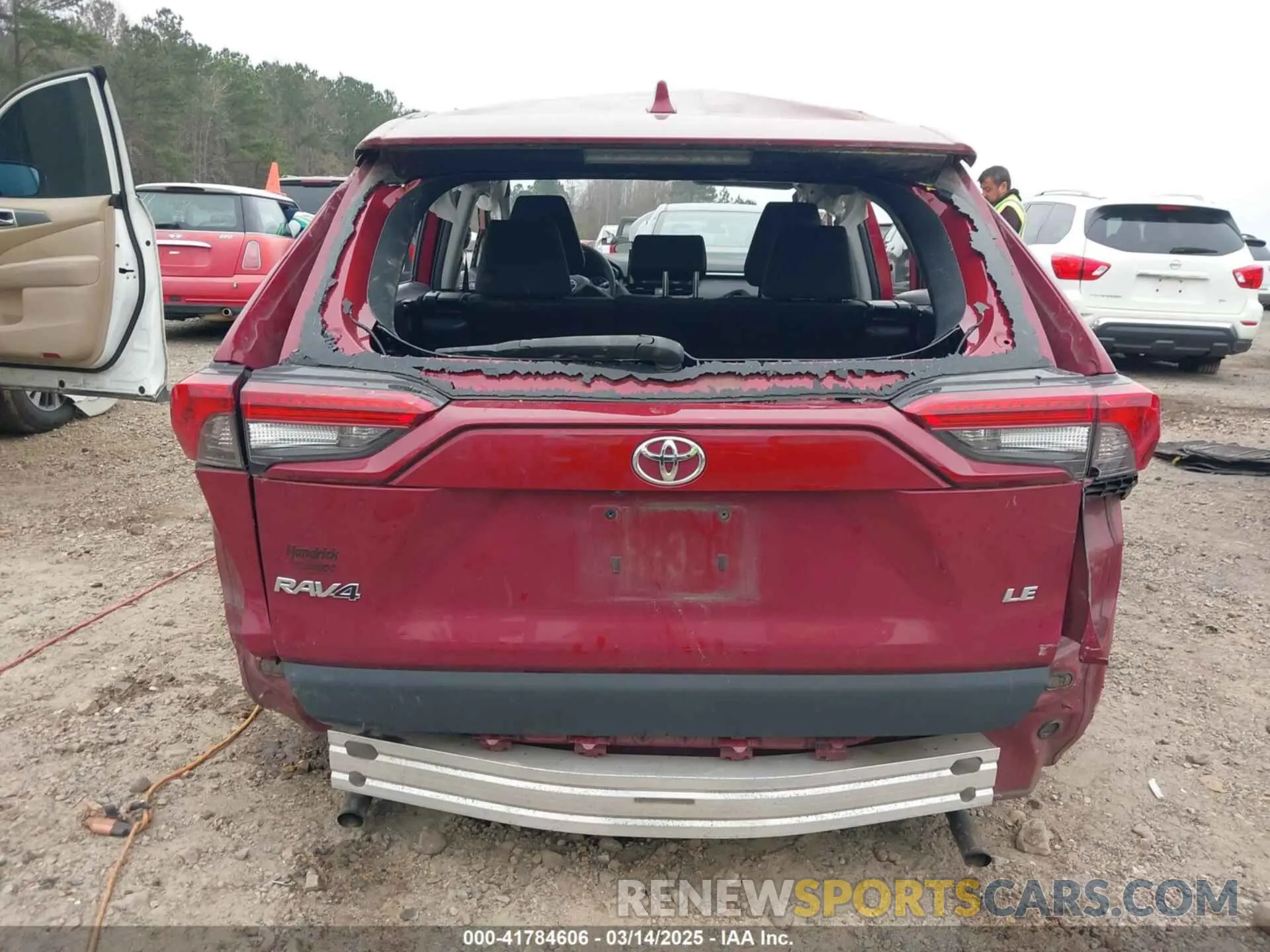 17 Фотография поврежденного автомобиля 2T3H1RFV0LC072860 TOYOTA RAV4 2020