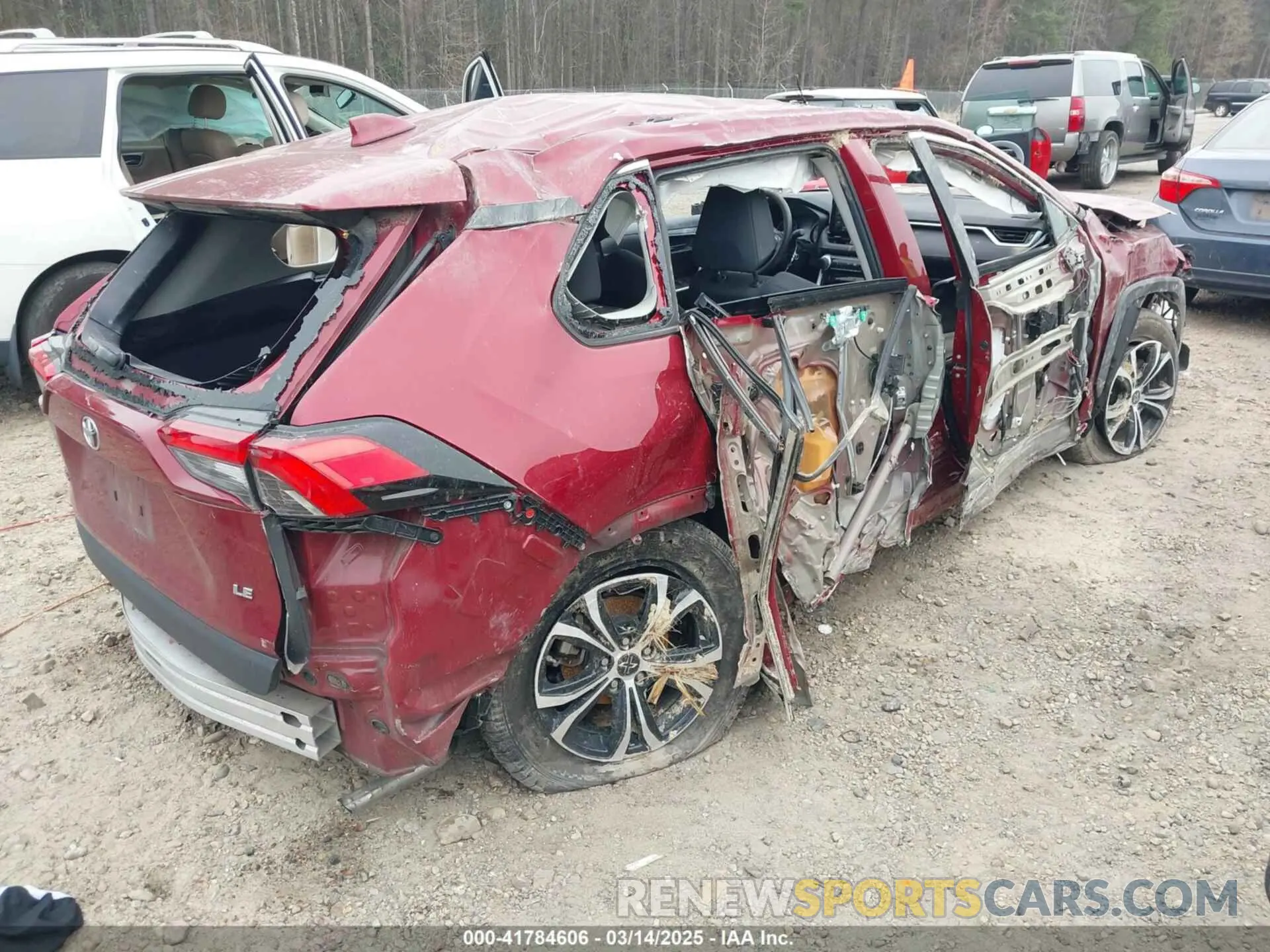 4 Фотография поврежденного автомобиля 2T3H1RFV0LC072860 TOYOTA RAV4 2020