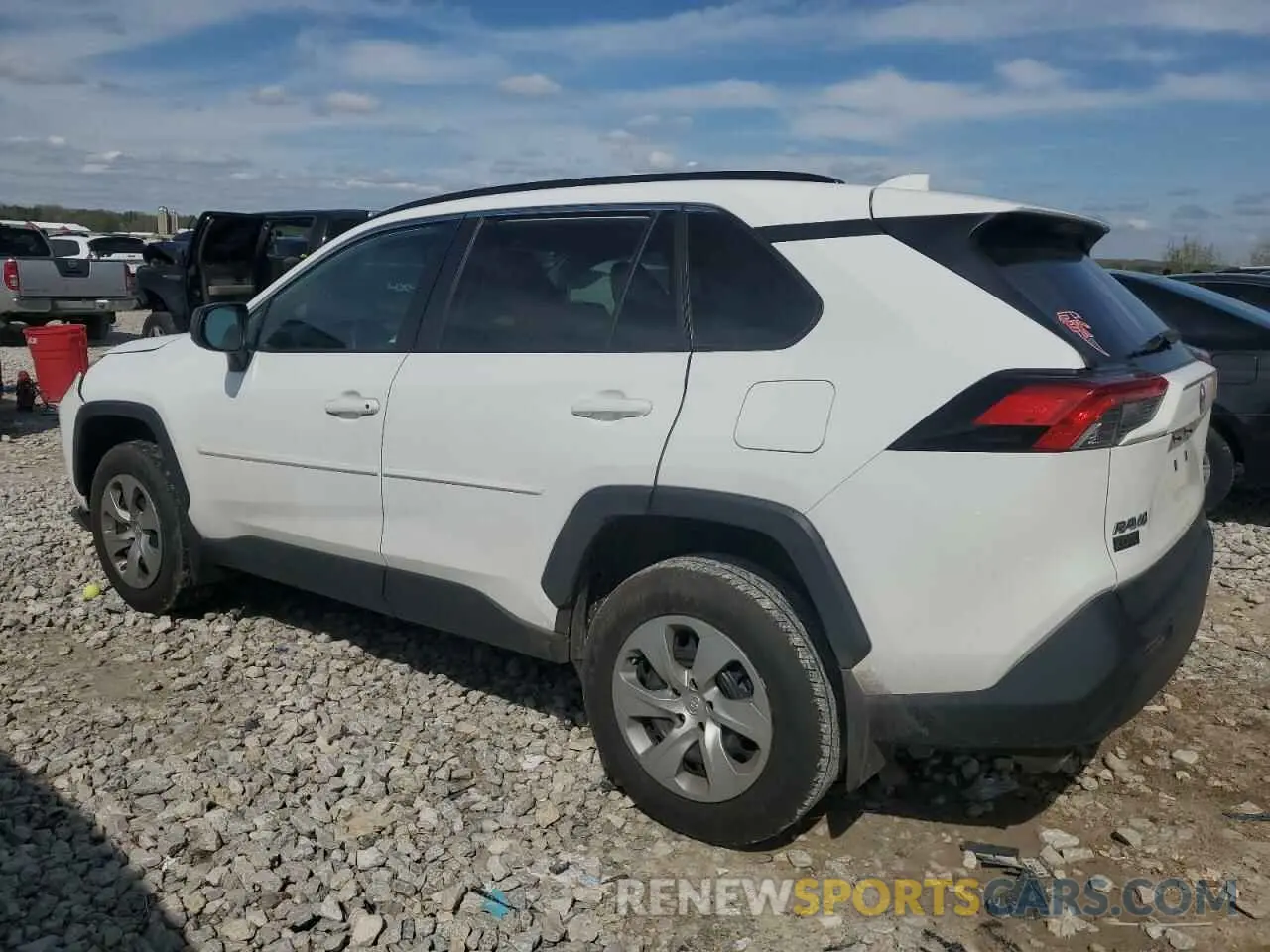 2 Photograph of a damaged car 2T3H1RFV0LC078271 TOYOTA RAV4 2020