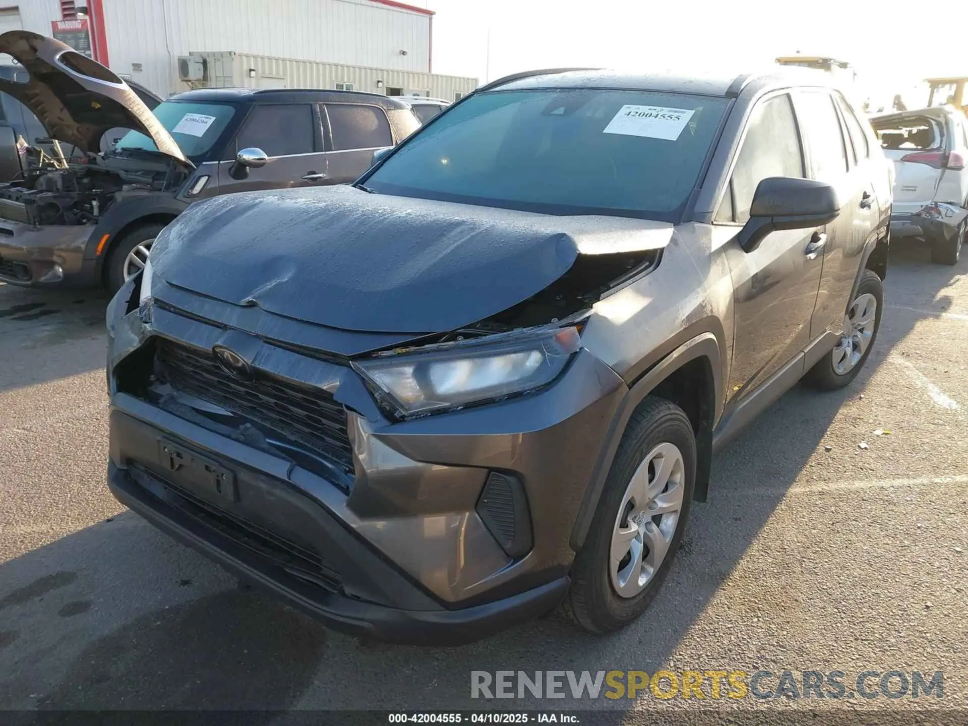 2 Фотография поврежденного автомобиля 2T3H1RFV0LC078920 TOYOTA RAV4 2020