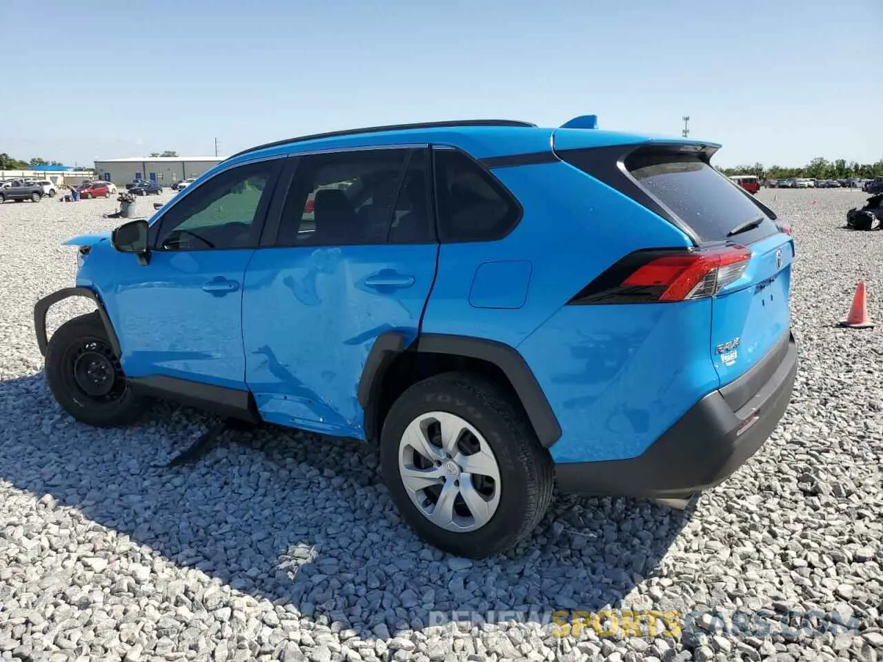 2 Фотография поврежденного автомобиля 2T3H1RFV0LW070041 TOYOTA RAV4 2020