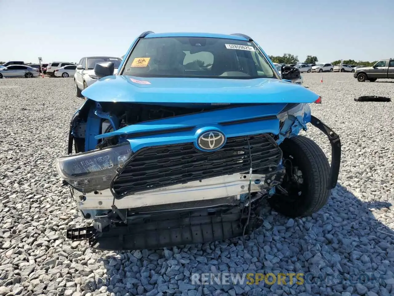 5 Фотография поврежденного автомобиля 2T3H1RFV0LW070041 TOYOTA RAV4 2020