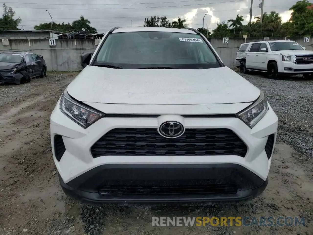 5 Photograph of a damaged car 2T3H1RFV0LW090869 TOYOTA RAV4 2020