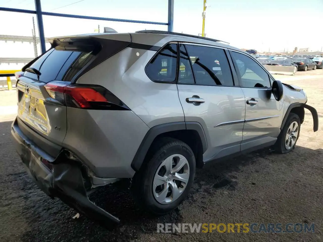 3 Photograph of a damaged car 2T3H1RFV0LW094890 TOYOTA RAV4 2020