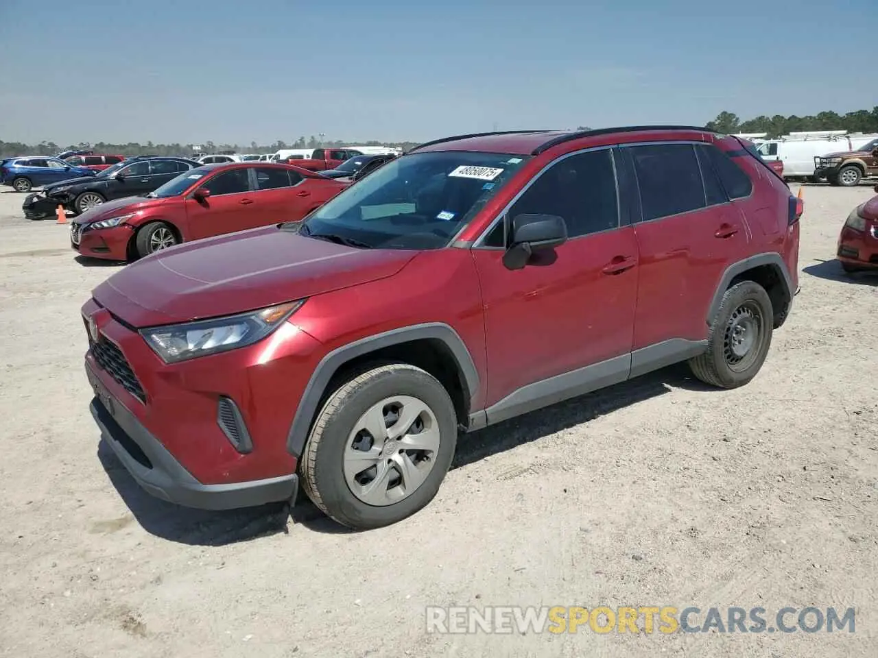 1 Photograph of a damaged car 2T3H1RFV1LC047109 TOYOTA RAV4 2020