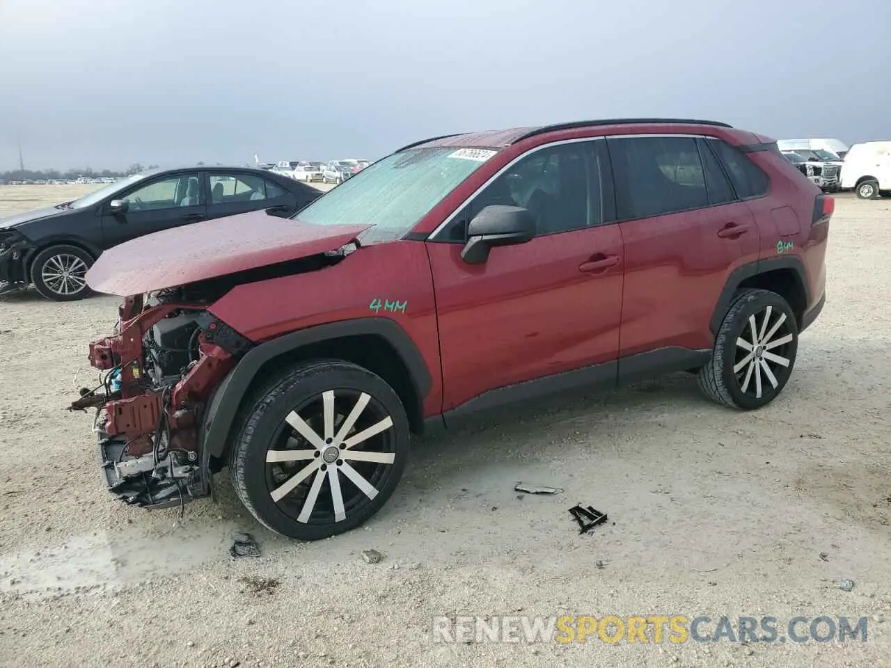 1 Фотография поврежденного автомобиля 2T3H1RFV1LC049152 TOYOTA RAV4 2020