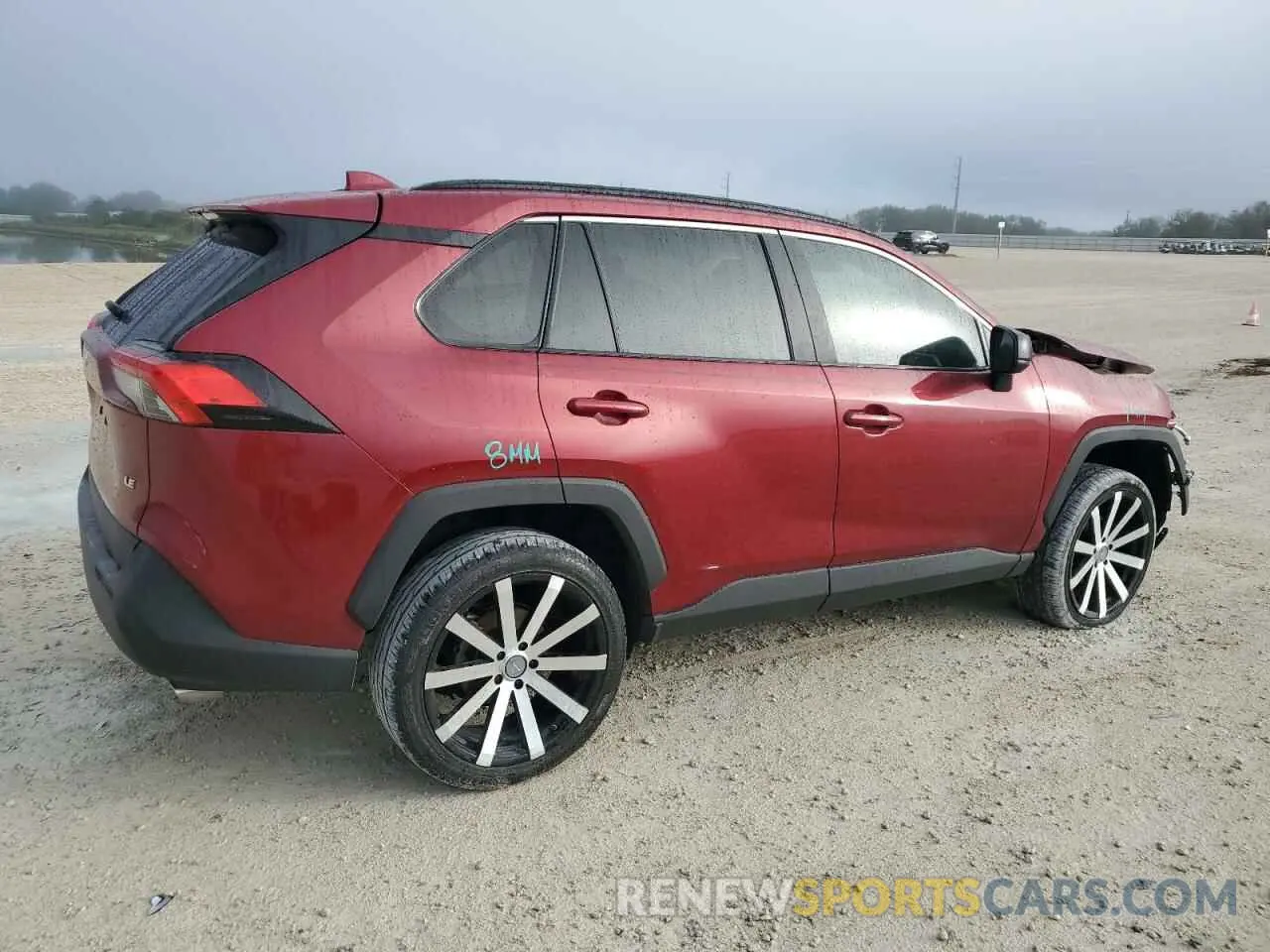 3 Фотография поврежденного автомобиля 2T3H1RFV1LC049152 TOYOTA RAV4 2020