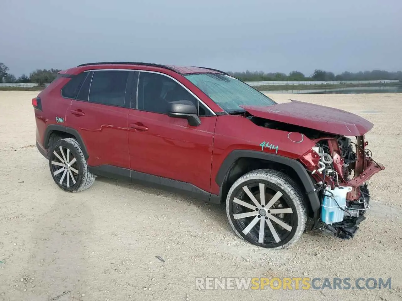 4 Фотография поврежденного автомобиля 2T3H1RFV1LC049152 TOYOTA RAV4 2020