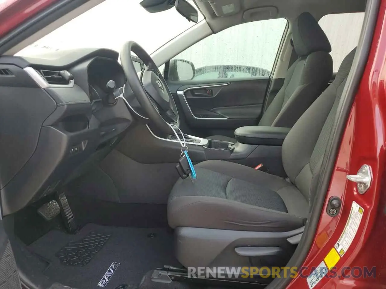 7 Фотография поврежденного автомобиля 2T3H1RFV1LC049152 TOYOTA RAV4 2020