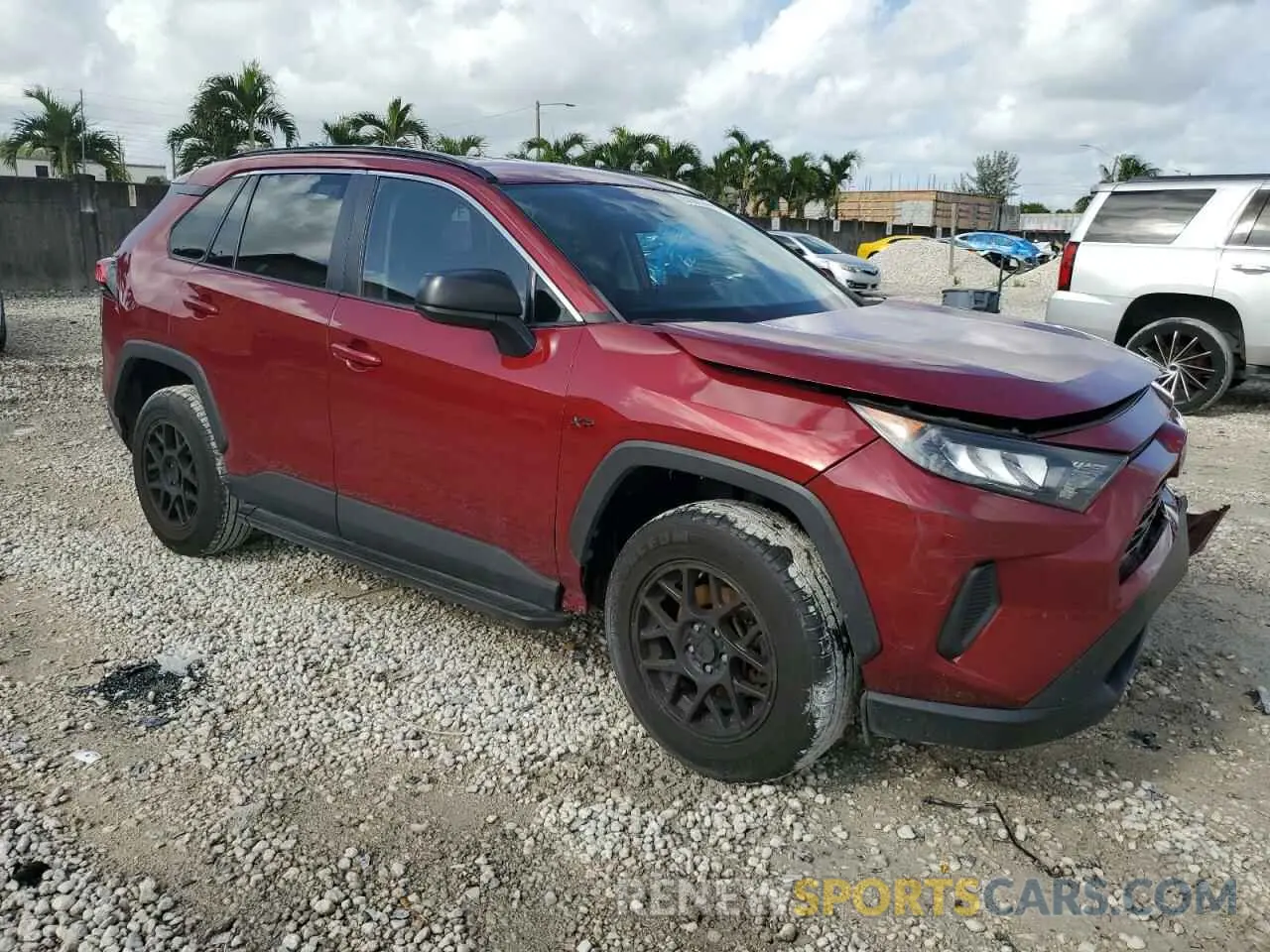 4 Фотография поврежденного автомобиля 2T3H1RFV1LC054531 TOYOTA RAV4 2020