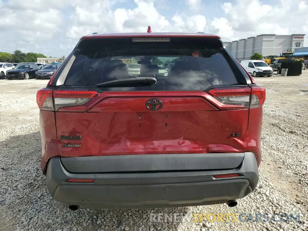 6 Фотография поврежденного автомобиля 2T3H1RFV1LC054531 TOYOTA RAV4 2020