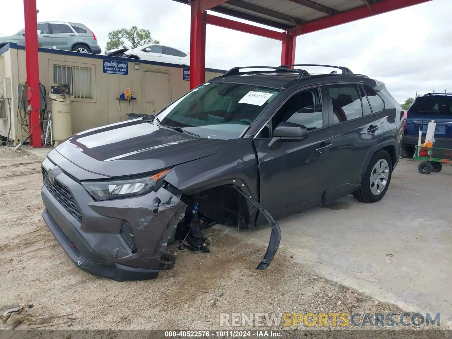 2 Photograph of a damaged car 2T3H1RFV1LW090928 TOYOTA RAV4 2020