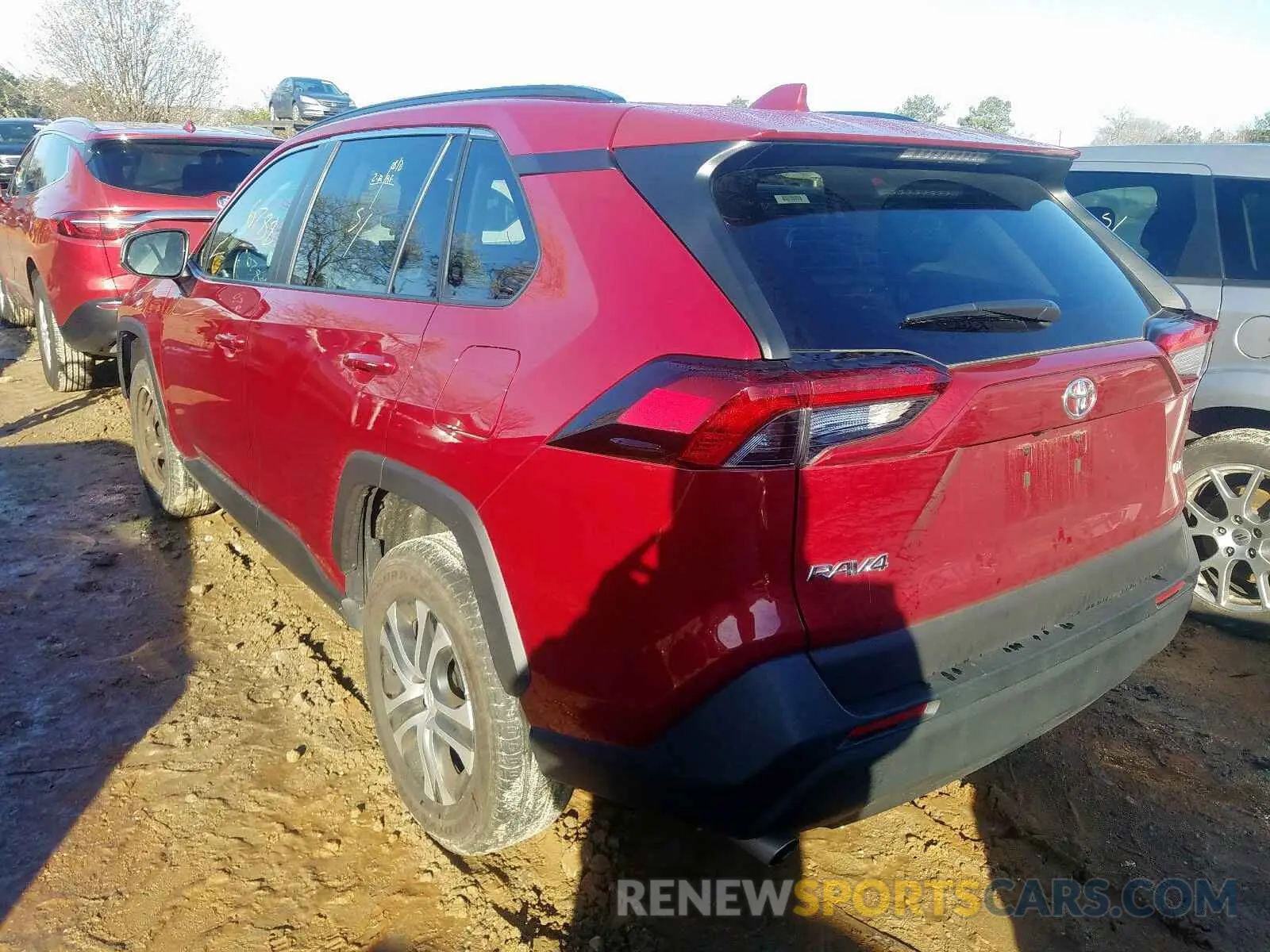 3 Photograph of a damaged car 2T3H1RFV2LC035857 TOYOTA RAV4 2020