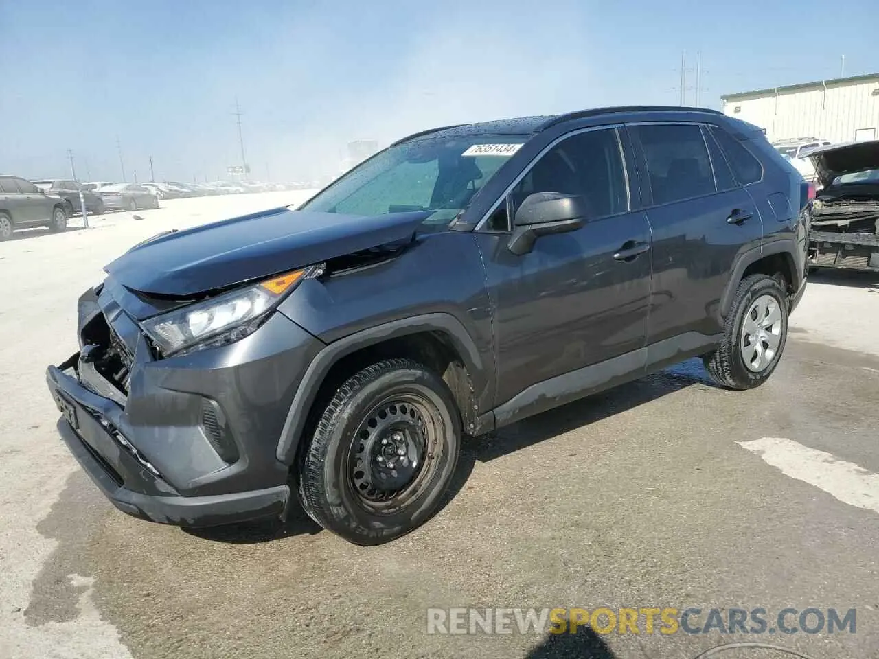 1 Photograph of a damaged car 2T3H1RFV2LC035969 TOYOTA RAV4 2020