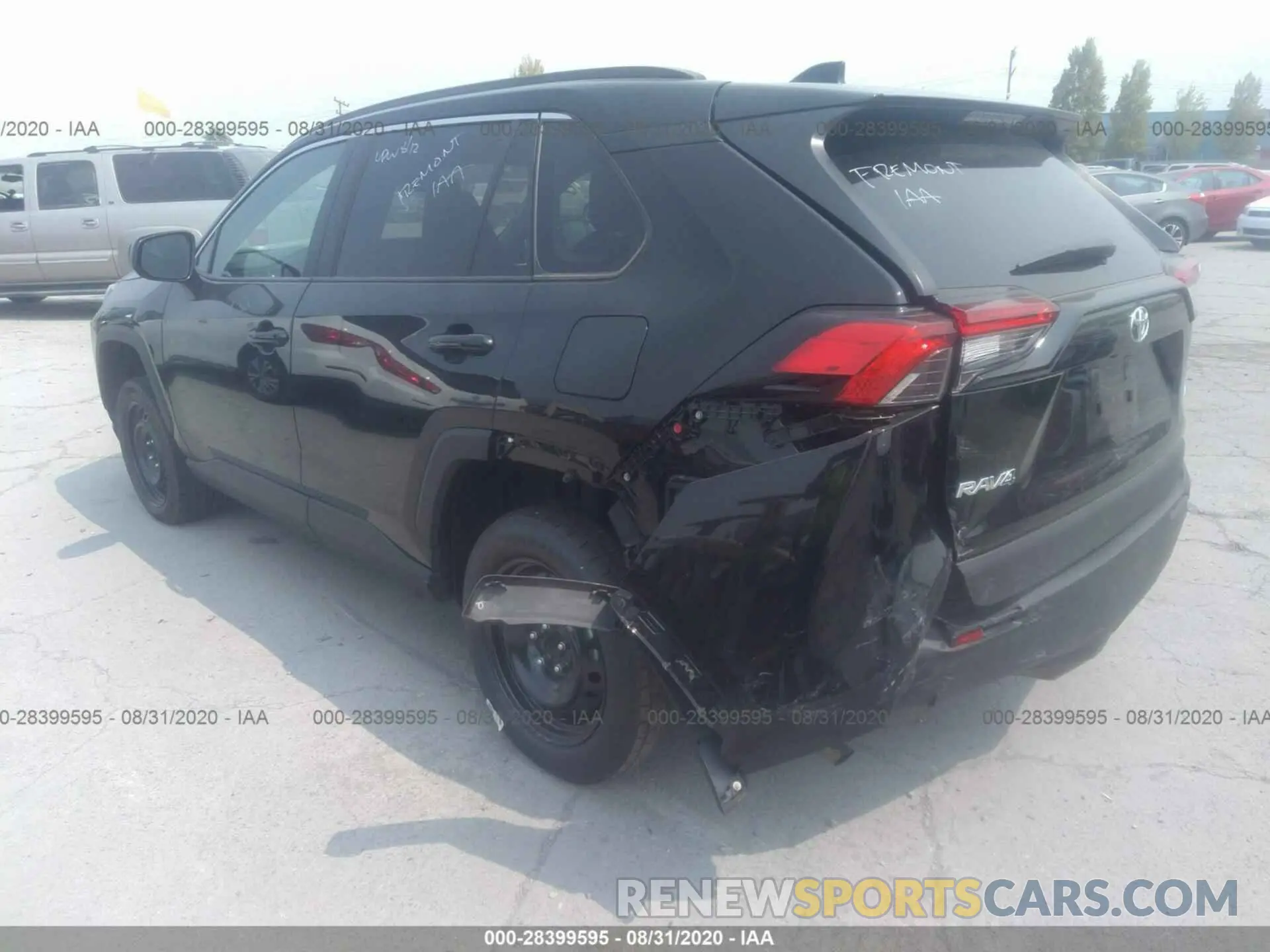 3 Photograph of a damaged car 2T3H1RFV2LC047894 TOYOTA RAV4 2020