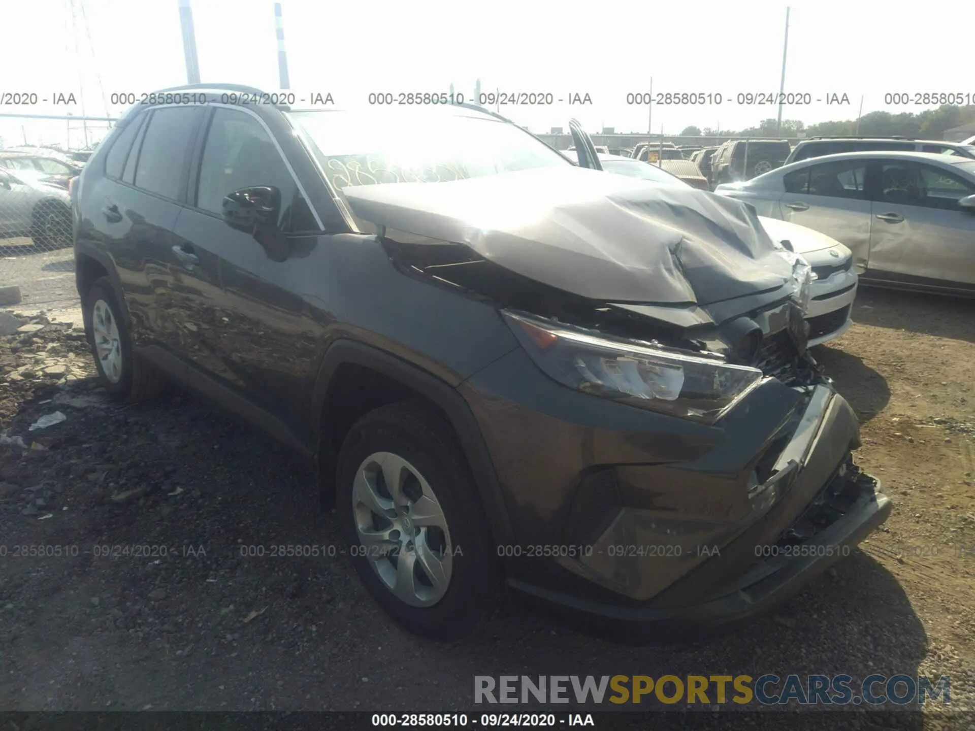 1 Фотография поврежденного автомобиля 2T3H1RFV2LW058859 TOYOTA RAV4 2020