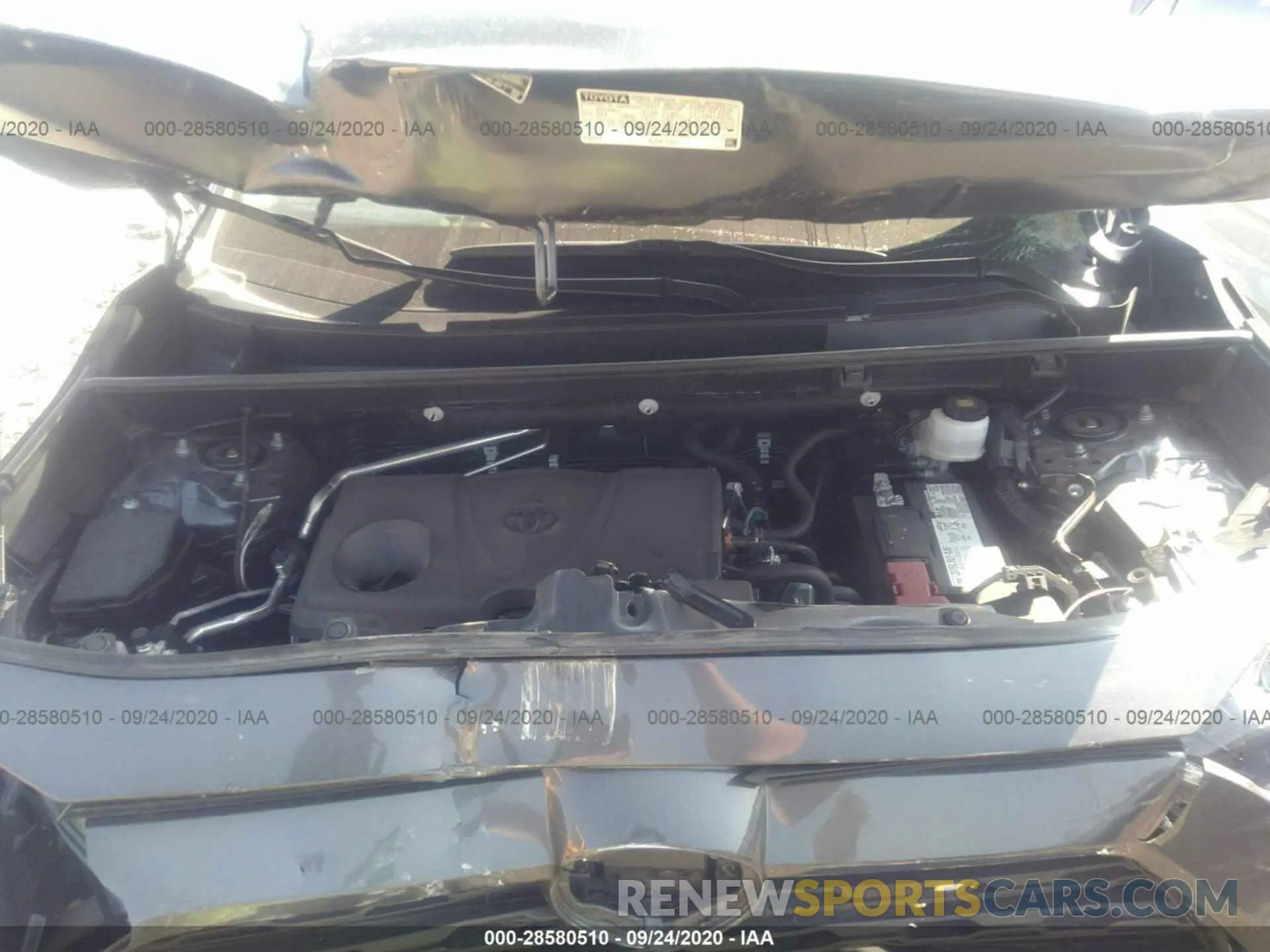 10 Фотография поврежденного автомобиля 2T3H1RFV2LW058859 TOYOTA RAV4 2020