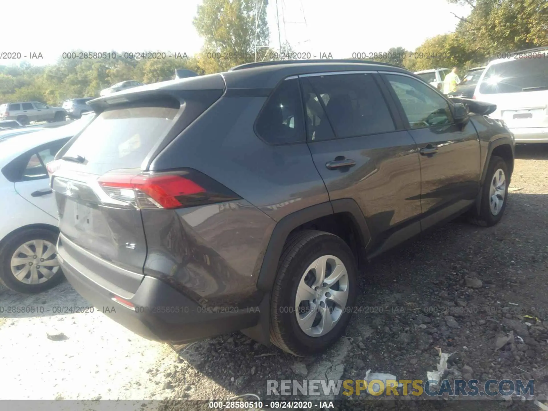 4 Фотография поврежденного автомобиля 2T3H1RFV2LW058859 TOYOTA RAV4 2020
