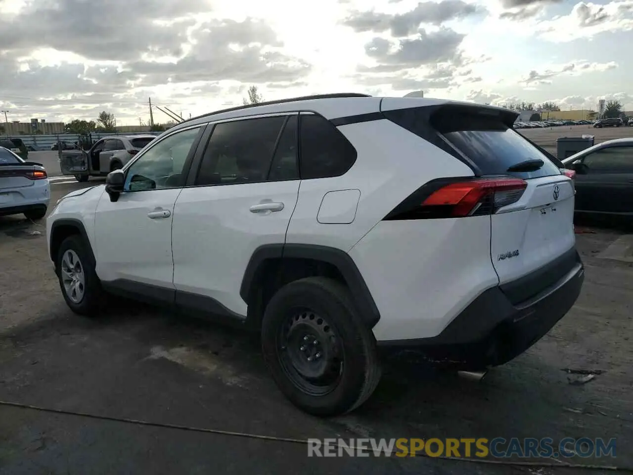 2 Photograph of a damaged car 2T3H1RFV2LW068324 TOYOTA RAV4 2020