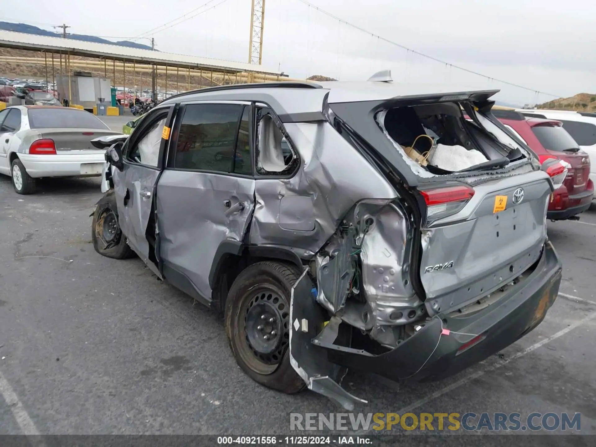 3 Photograph of a damaged car 2T3H1RFV2LW103136 TOYOTA RAV4 2020