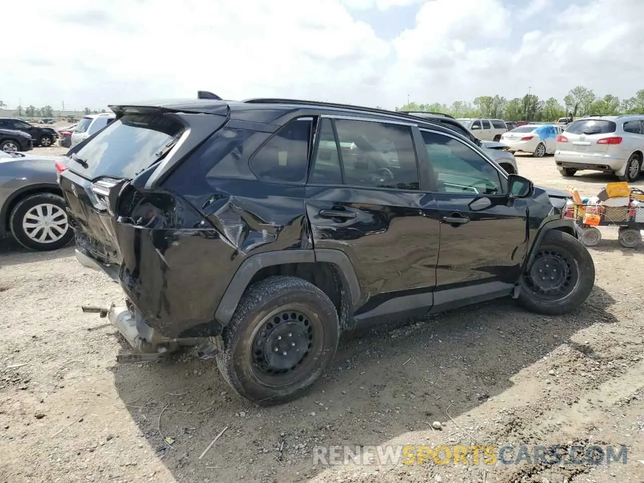 3 Photograph of a damaged car 2T3H1RFV3LC067751 TOYOTA RAV4 2020