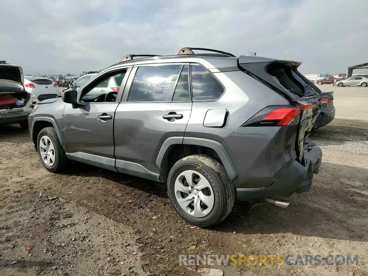 2 Photograph of a damaged car 2T3H1RFV3LC070469 TOYOTA RAV4 2020