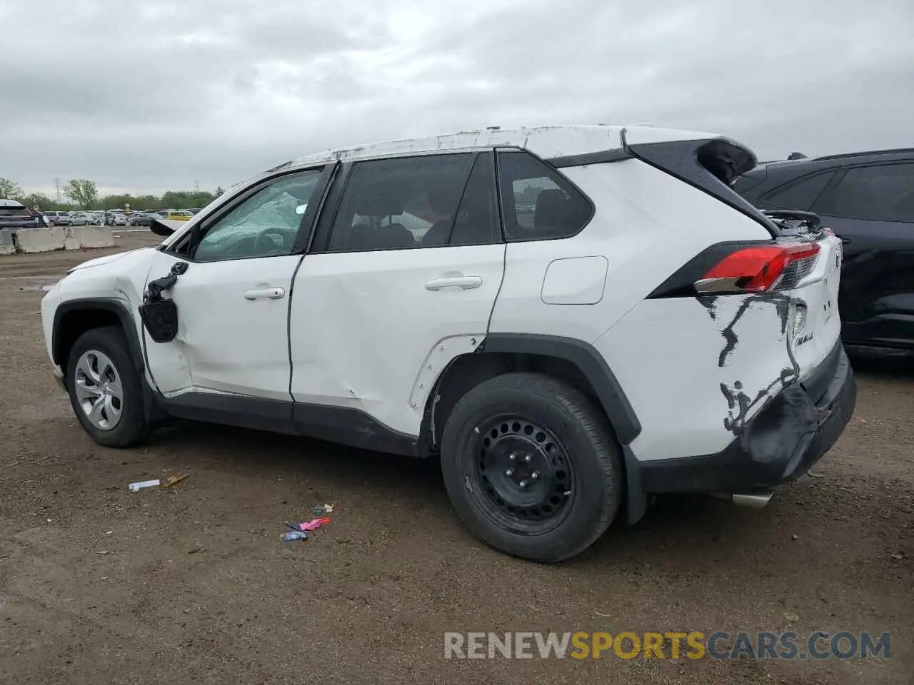 2 Фотография поврежденного автомобиля 2T3H1RFV3LW087772 TOYOTA RAV4 2020