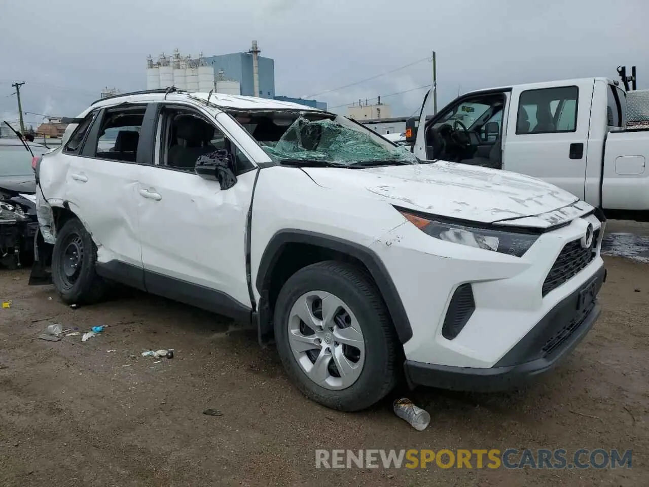 4 Фотография поврежденного автомобиля 2T3H1RFV3LW087772 TOYOTA RAV4 2020