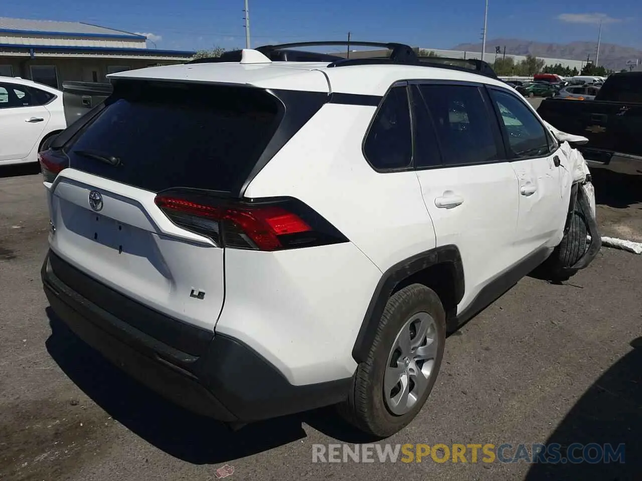 4 Фотография поврежденного автомобиля 2T3H1RFV3LW095614 TOYOTA RAV4 2020