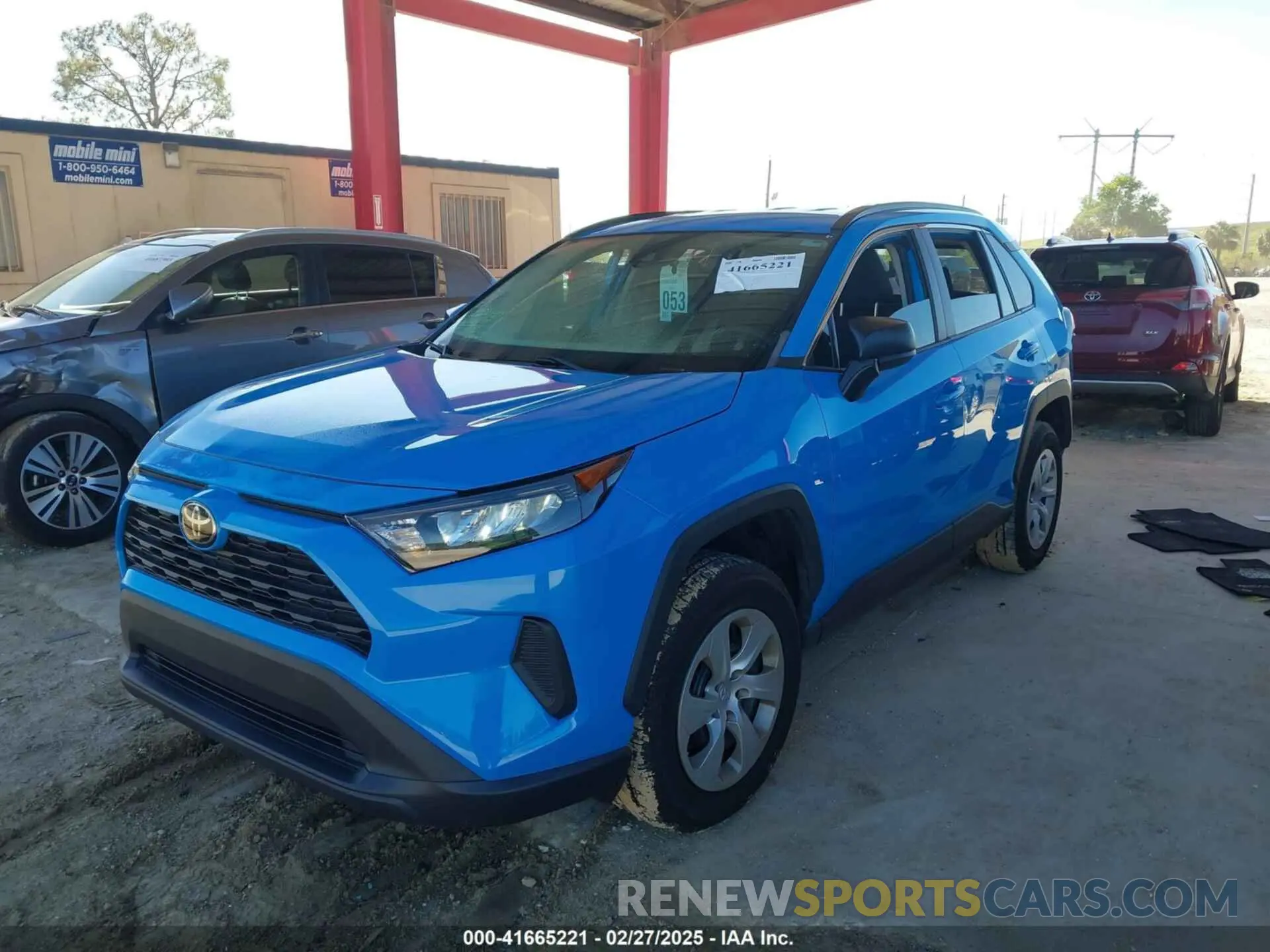 2 Фотография поврежденного автомобиля 2T3H1RFV4LC050232 TOYOTA RAV4 2020