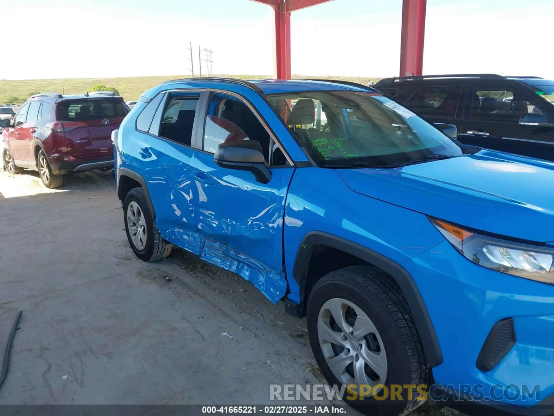 6 Фотография поврежденного автомобиля 2T3H1RFV4LC050232 TOYOTA RAV4 2020