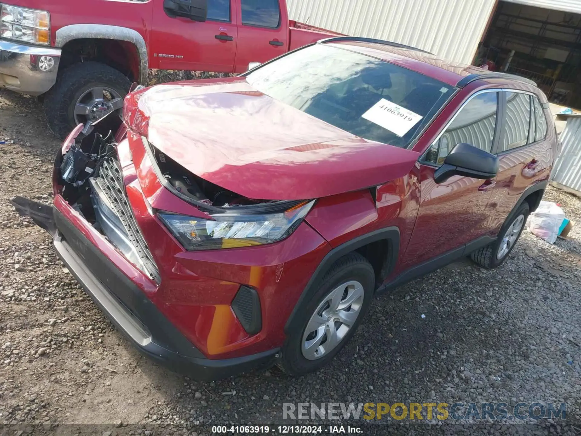 2 Фотография поврежденного автомобиля 2T3H1RFV4LC067841 TOYOTA RAV4 2020