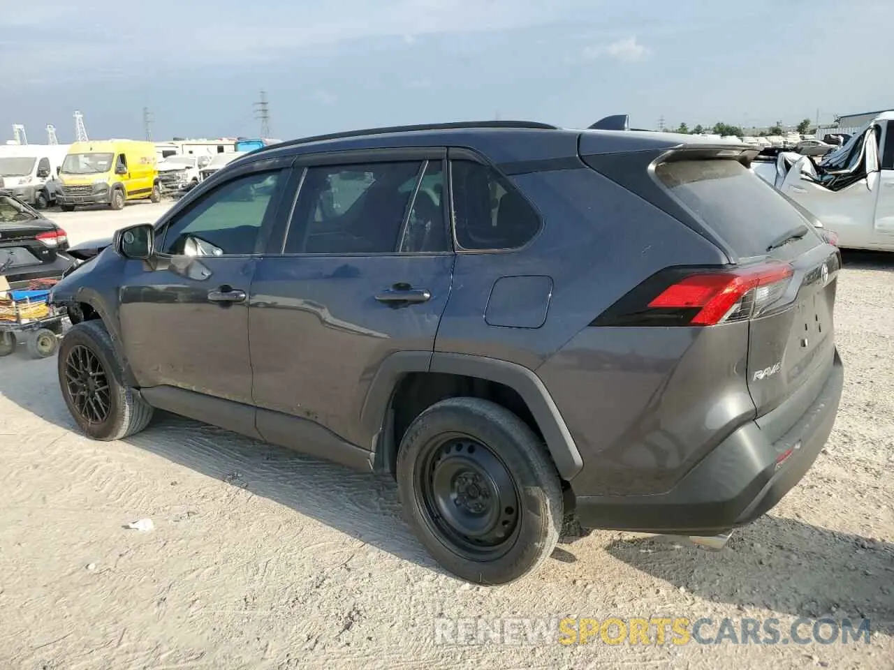 2 Photograph of a damaged car 2T3H1RFV4LW070558 TOYOTA RAV4 2020