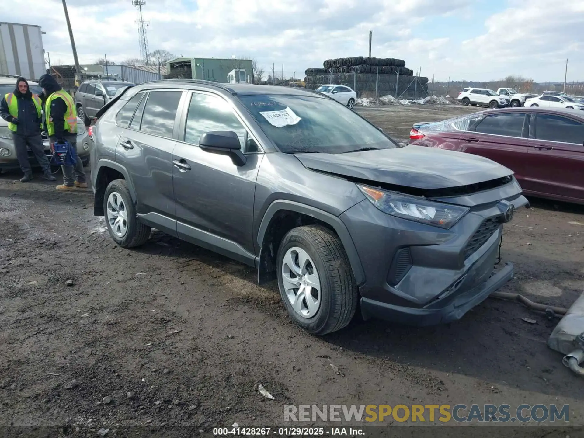 1 Фотография поврежденного автомобиля 2T3H1RFV5LC047341 TOYOTA RAV4 2020