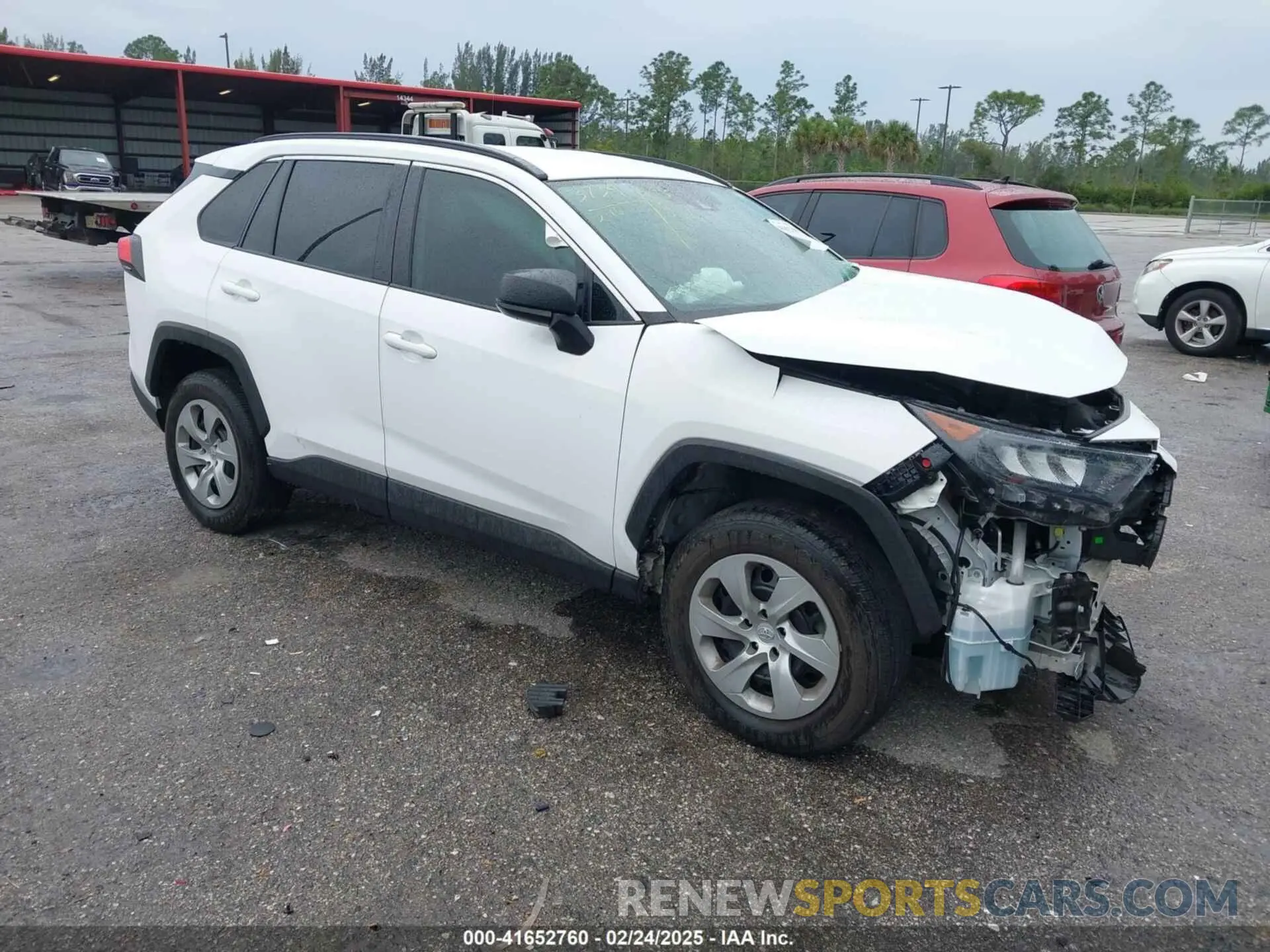 1 Фотография поврежденного автомобиля 2T3H1RFV5LC063734 TOYOTA RAV4 2020