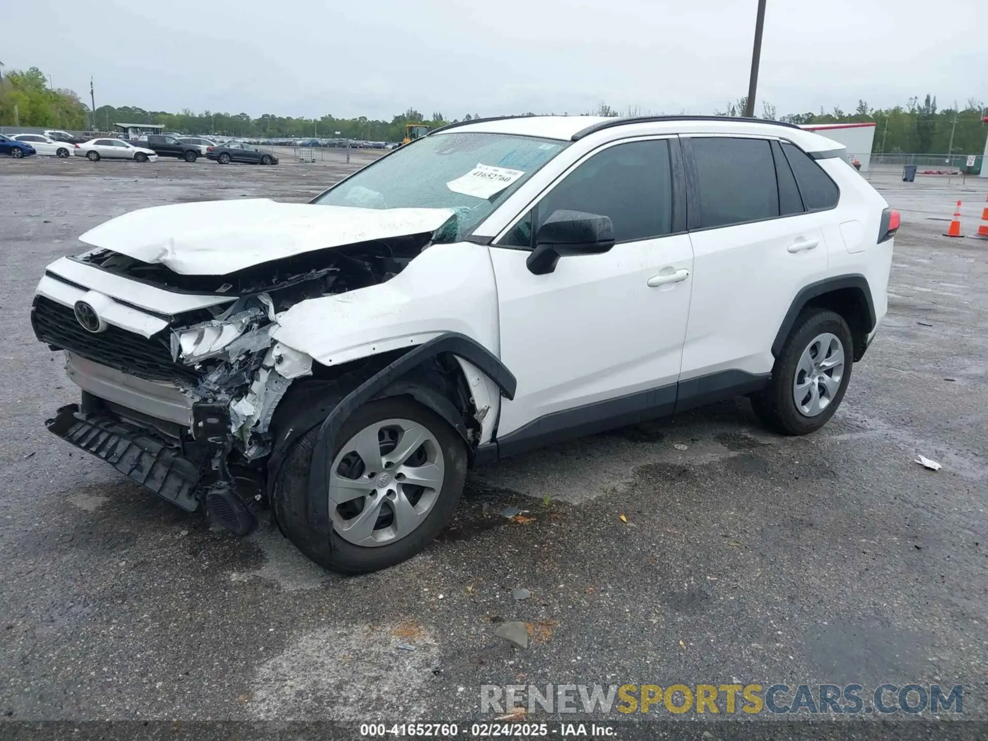 2 Фотография поврежденного автомобиля 2T3H1RFV5LC063734 TOYOTA RAV4 2020