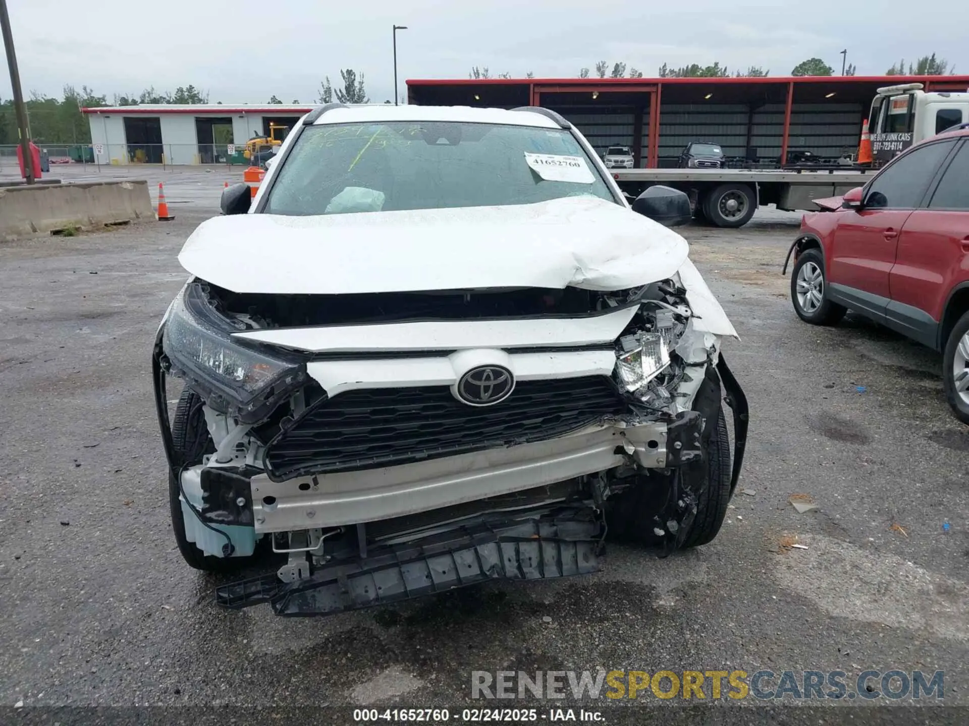 6 Фотография поврежденного автомобиля 2T3H1RFV5LC063734 TOYOTA RAV4 2020
