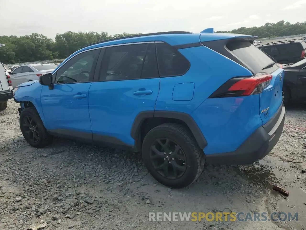 2 Photograph of a damaged car 2T3H1RFV5LC068187 TOYOTA RAV4 2020